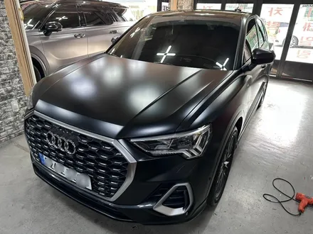 신형 아우디 Q3 40TFSI 사틴블랙 전체 랩핑 이벤트! 순정 같은 고급스러움을 완성한 프리미엄 랩핑 시공 후기 / 부천 상이로