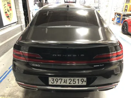 부천랩핑시공 제네시스g90 이클립스 블랙유광필름 전체랩핑완성! 모터가드존 본점 / 부천, 광명, 시흥