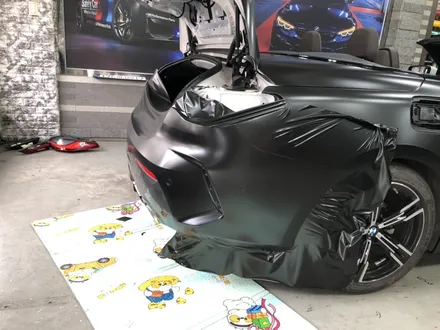 2022 bmw 420i 컨버터블  사틴 블랙 랩핑으로 업그레이드하기!! / 부천, 광명, 시흥