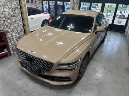 현대 신형 제네시스 g80 아빠들 차?스포티한 컬러로 업그레이드 랩핑 성공!! / 부천 상이로