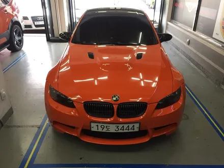 부천 랩핑 bmw m3 랩핑 오렌지 전체랩핑 버넌 오렌지 랩핑 / 부천 상이로