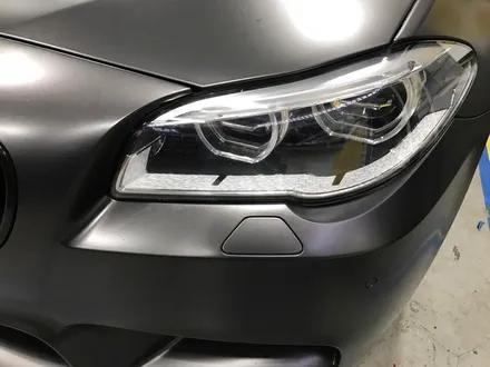 부천 랩핑 bmw f10 m5 사틴 다크 그레이 전체랩핑 프로즌 그레이 랩핑 / 부천 상이로
