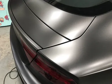 부천 랩핑 아우디 a7 5.5 TDI 사틴 네로 펄 전체랩핑 반무광 다크 그레이 랩핑 / 부천 상이로
