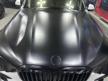 [모터가드존] bmw x7 고광택 사틴 무광 블랙 전체 랩핑 완성!! 부천 랩핑 / 부천 상이로