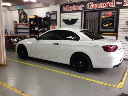 부천랩핑 bmw e93 328컨버터블 사틴 카마인 래드 전체랩핑 부천 반무광전체랩핑 / 부천 상이로
