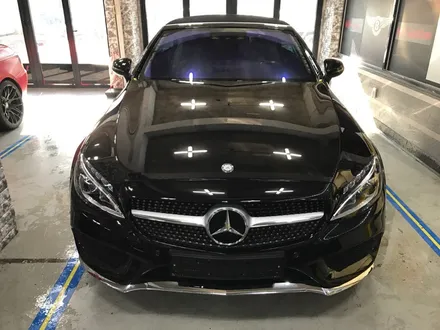부천랩핑 신형 벤츠 c200카브리올레 3m 미드나잇블루 전체랩핑 시공 / 부천 상이로