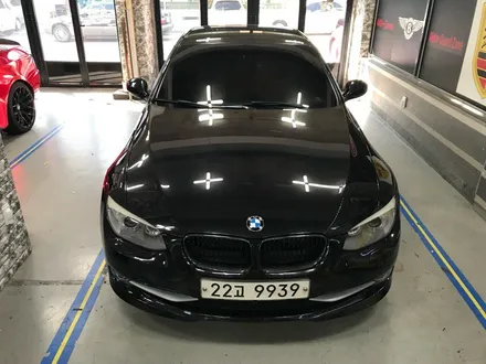 bmw e93 328 컨버터블 반무광랩핑 사틴옐로우 전체랩핑시공 부천랩핑 / 부천 상이로