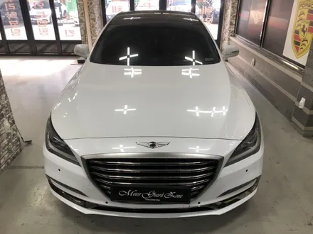 인천랩핑 현대 제네시스 g330 메탈릭블랙유광 전체랩핑 / 부천, 광명, 시흥