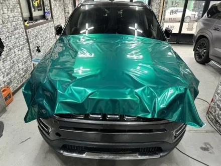 [부천 랩핑] jeep 컴패스 랩핑 다크 그린 전체랩핑 모터가드존 본점 / 부천 상이로
