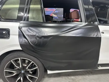 [모터가드존] bmw x7 고광택 사틴 무광 블랙 전체 랩핑 완성!! 부천 랩핑 / 부천 상이로
