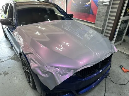 부천 bmw 530i 이벤트 랩핑 고광택 랩핑 시공! / 부천 상이로