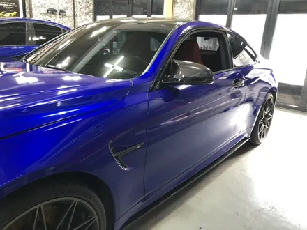 bmw m4 라즈베리 블루 랩핑으로 페인트워크에디션 으로 완성하기! / 부천, 광명, 시흥