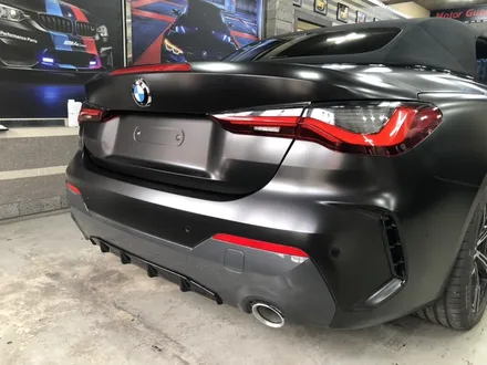 2022 bmw 420i 컨버터블  사틴 블랙 랩핑으로 업그레이드하기!! / 부천, 광명, 시흥