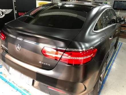 벤츠 gle쿠페 350d 사틴블랙 전체랩핑! 블랙에디션 랩핑하기! / 부천, 광명, 시흥
