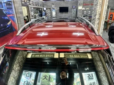 벤츠 신형 glb 35 amg 버건디 래드 마이바흐 스타일 투톤랩핑 및 카본 유광 포인트 랩핑 완성! / 부천, 광명, 시흥