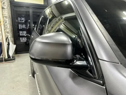 bmw x5 사틴 다크 그레이 전체 랩핑 및 크롬 죽이기 랩핑 완성![모터가드존 본점] / 부천 상이로