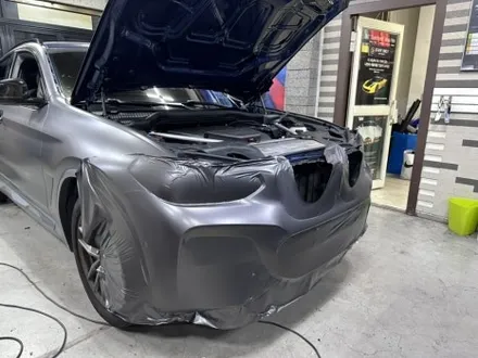 부천 신형 bmw x4 색상이고민? 사틴 다크그레이 랩핑 추천!! / 부천 상이로