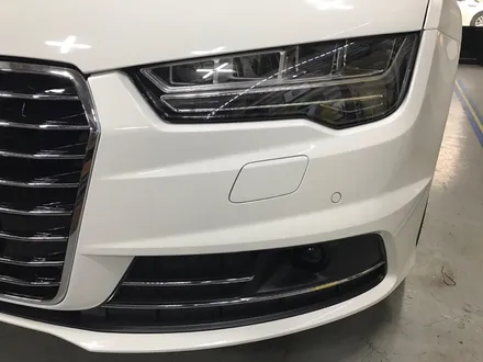 부천래핑 신형 아우디a7 5.5 tdi 커스텀오더 화이트아이보리 전체래핑 / 부천 상이로