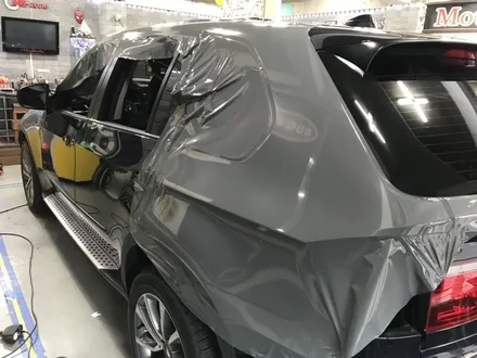 인천 송도 자동차랩핑 Bmw x5 30d다크그레이 전체랩핑시공 / 부천, 광명, 시흥
