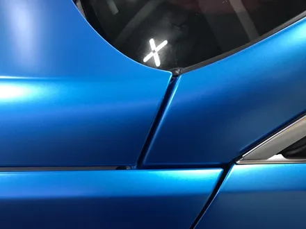 부천래핑 bmw 328컨버터블 반무광 사틴블루 전체랩핑 / 부천 상이로