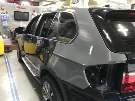 인천 송도 자동차랩핑 Bmw x5 30d다크그레이 전체랩핑시공 / 부천, 광명, 시흥