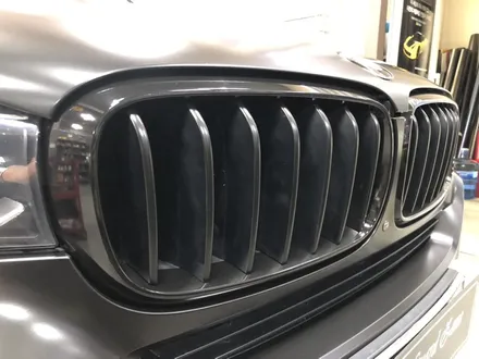 bmw x5 사틴 블랙 랩핑 시공 쉐도우블랙 전체랩핑 완성! / 부천, 광명, 시흥