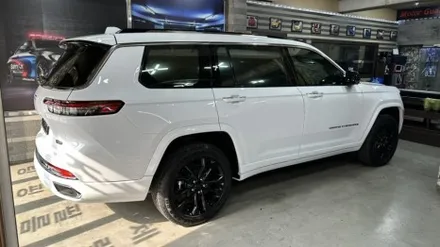 jeep 신형 그랜드체로키L 써밋 신차 블랙 투톤 랩핑 작업완성! / 부천, 광명, 시흥