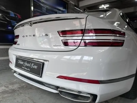 현대 신형 제네시스 g80 아빠들 차?스포티한 컬러로 업그레이드 랩핑 성공!! / 부천 상이로