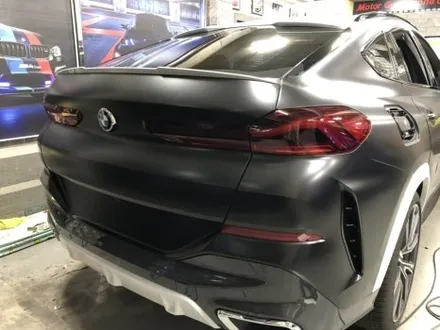 [자동차 랩핑] 신형 bmw x6 40d  사틴 블랙 무광 전체 랩핑 시공 부천 모터가드존 본점 / 부천 상이로