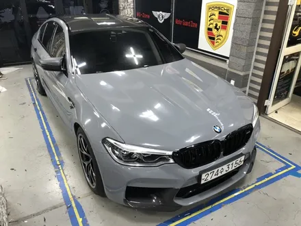 인천부천랩핑 new bmw g30 m5  락그레이필름 전체랩핑시공 완성 / 부천, 광명, 시흥