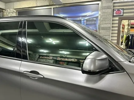 bmw x5 사틴 다크 그레이 전체 랩핑 및 크롬 죽이기 랩핑 완성![모터가드존 본점] / 부천 상이로