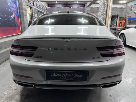 현대 신형 제네시스 g80 아빠들 차?스포티한 컬러로 업그레이드 랩핑 성공!! / 부천 상이로