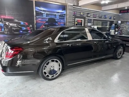 벤츠 마이바흐 s560 흔지 않은 화이트 컬러!전체 랩핑으로 분위기 반전! / 부천 상이로