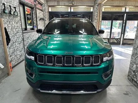 [부천 랩핑] jeep 컴패스 랩핑 다크 그린 전체랩핑 모터가드존 본점 / 부천 상이로