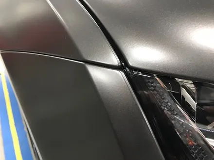 부천 랩핑 아우디 a7 5.5 TDI 사틴 네로 펄 전체랩핑 반무광 다크 그레이 랩핑 / 부천 상이로