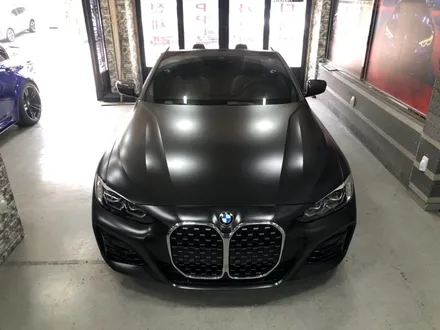 2022 bmw 420i 컨버터블  사틴 블랙 랩핑으로 업그레이드하기!! / 부천, 광명, 시흥