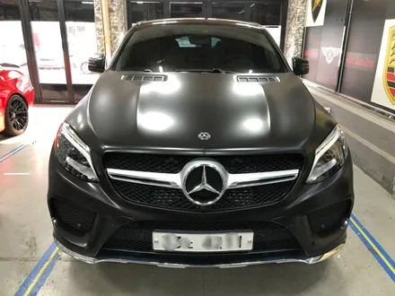 벤츠 gle쿠페 350d 사틴블랙 전체랩핑! 블랙에디션 랩핑하기! / 부천, 광명, 시흥