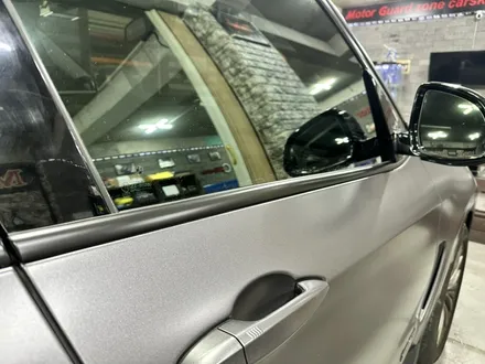 bmw x5 사틴 다크 그레이 전체 랩핑 및 크롬 죽이기 랩핑 완성![모터가드존 본점] / 부천 상이로