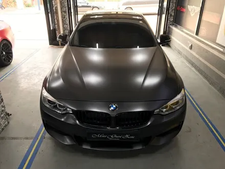 부천래핑 bmw428쿠페 사틴다크그레이 전체래핑 프로즌그레이  전체래핑 (동영상첨부) / 부천 상이로