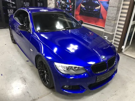 부천랩핑 bmw e93 328i 컨버터블 라즈베리블루랩핑 / 부천, 광명, 시흥