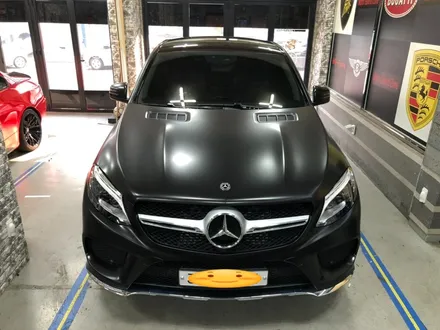 벤츠 gle쿠페 350d 사틴블랙 전체랩핑! 블랙에디션 랩핑하기! / 부천, 광명, 시흥