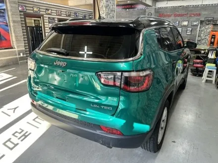 [부천 랩핑] jeep 컴패스 랩핑 다크 그린 전체랩핑 모터가드존 본점 / 부천 상이로