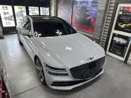 현대 신형 제네시스 g80 아빠들 차?스포티한 컬러로 업그레이드 랩핑 성공!! / 부천 상이로