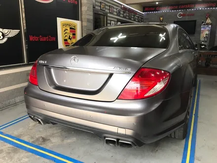 부천래핑 벤츠 cl63amg 3m사틴다크그레이 전체래핑(완성영상첨부) / 부천 상이로