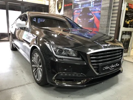 인천랩핑 현대 제네시스 g330 메탈릭블랙유광 전체랩핑 / 부천, 광명, 시흥