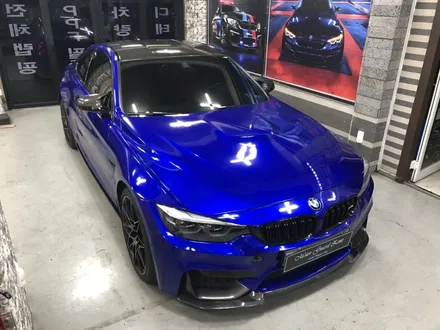 bmw m4 라즈베리 블루 랩핑으로 페인트워크에디션 으로 완성하기! / 부천, 광명, 시흥