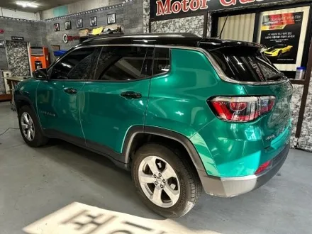[부천 랩핑] jeep 컴패스 랩핑 다크 그린 전체랩핑 모터가드존 본점 / 부천 상이로
