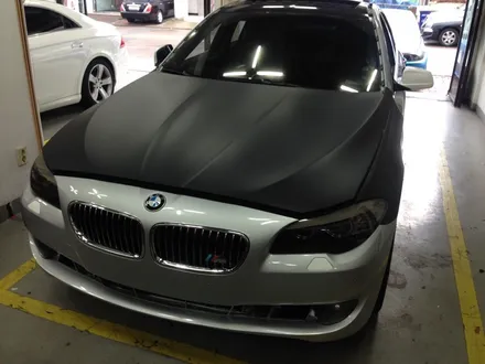 부천 전체 랩핑 bmw 520d 블랙 무광 랩핑 부천 모터가드존 본점 랩핑 / 부천 상이로