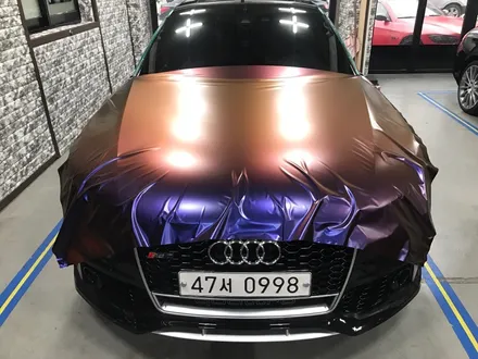 부천랩핑 아우디RS7 카멜레온 랩핑 롤링썬더 전체랩핑 반무광 랩핑 / 부천 상이로