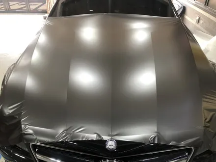부천인천랩핑 벤츠cls63amg 사틴 바살트 다크그레이필름 전체랩핑시공 / 부천, 광명, 시흥